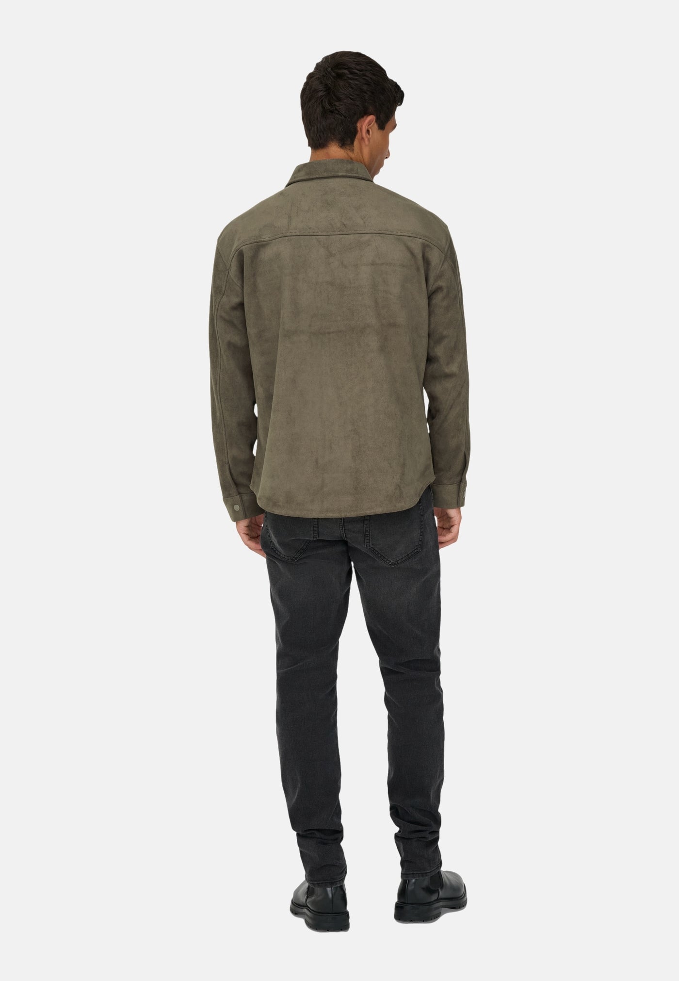 Only & Sons ONSRAVI Lederjacke