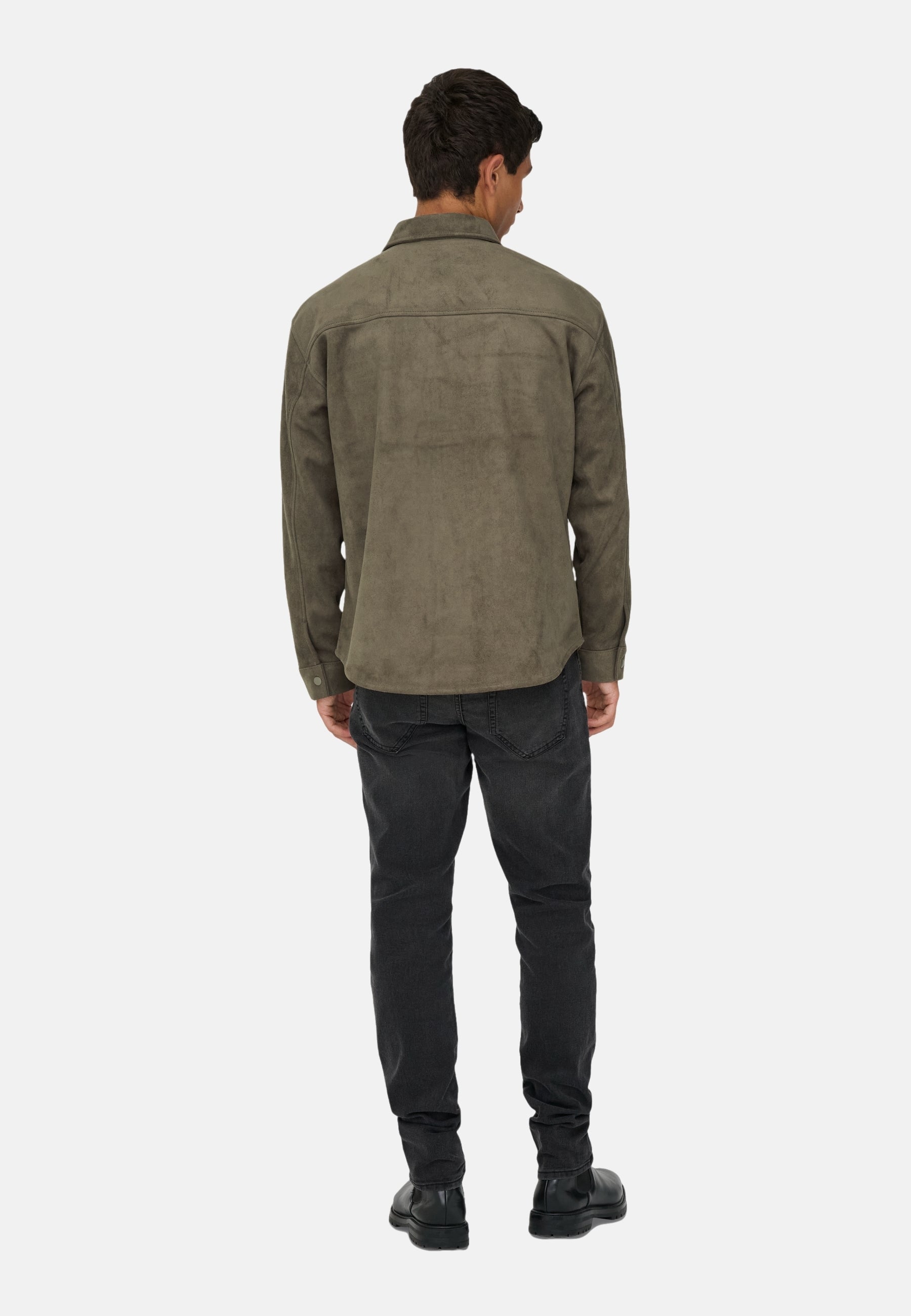 Only & Sons ONSRAVI Lederjacke