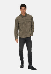 Only & Sons ONSRAVI Lederjacke
