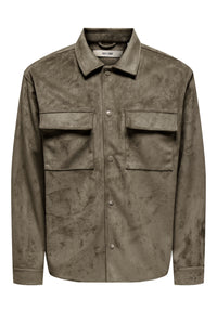 Only & Sons ONSRAVI Lederjacke