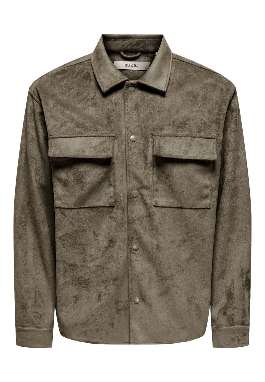Only & Sons ONSRAVI Lederjacke