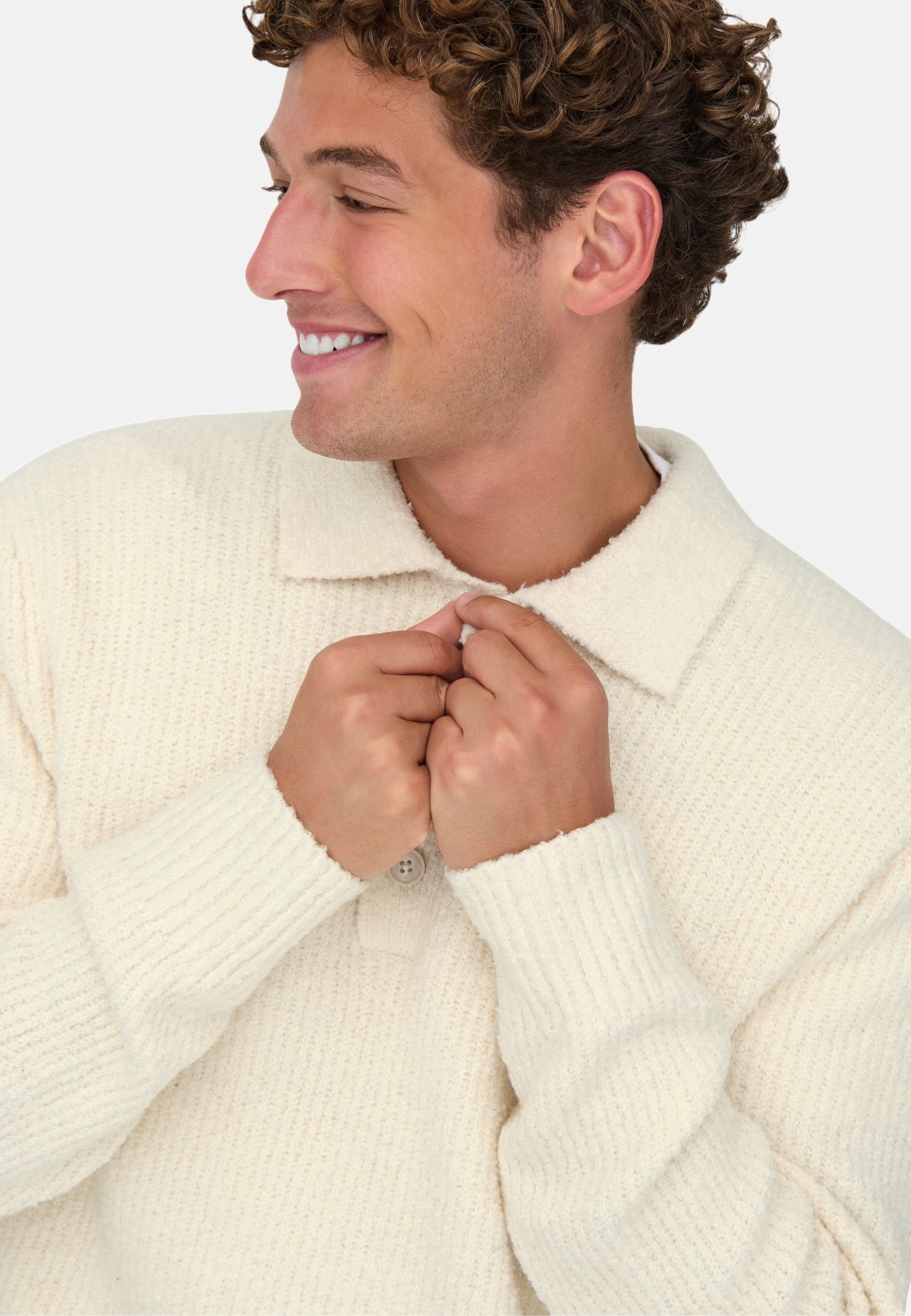 Only & Sons ONSDALE RLX LS POLO Strickpullover