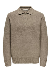 Only & Sons ONSDALE RLX LS POLO Strickpullover