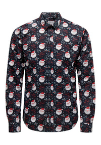 Only & Sons ONSALF XMAS Langarmhemd