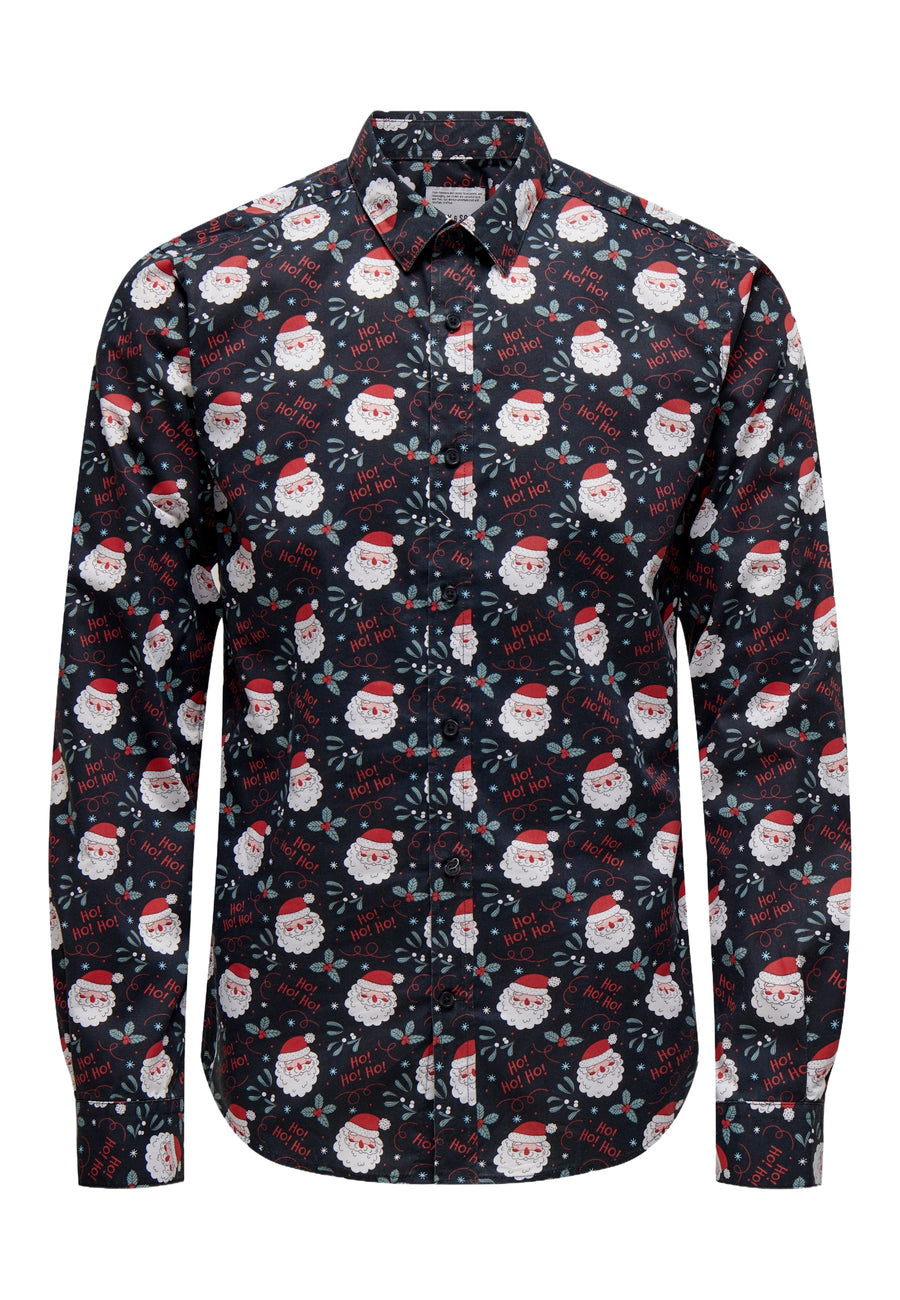Only & Sons ONSALF XMAS Langarmhemd