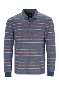 Hajo Stay Fresh Langarmshirt mit Polokragen