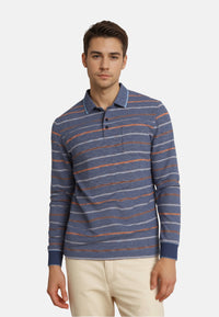 Hajo Stay Fresh Langarmshirt mit Polokragen