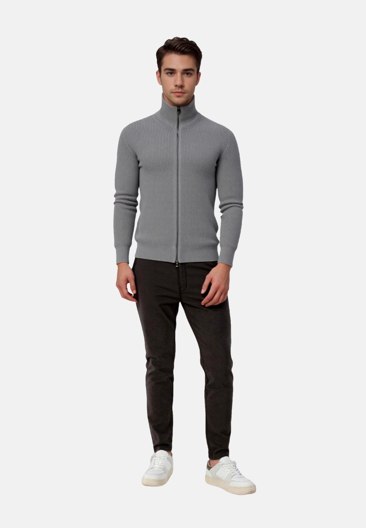 Jack & Jones BLASTANDFORT Strickjacke Reißverschluss