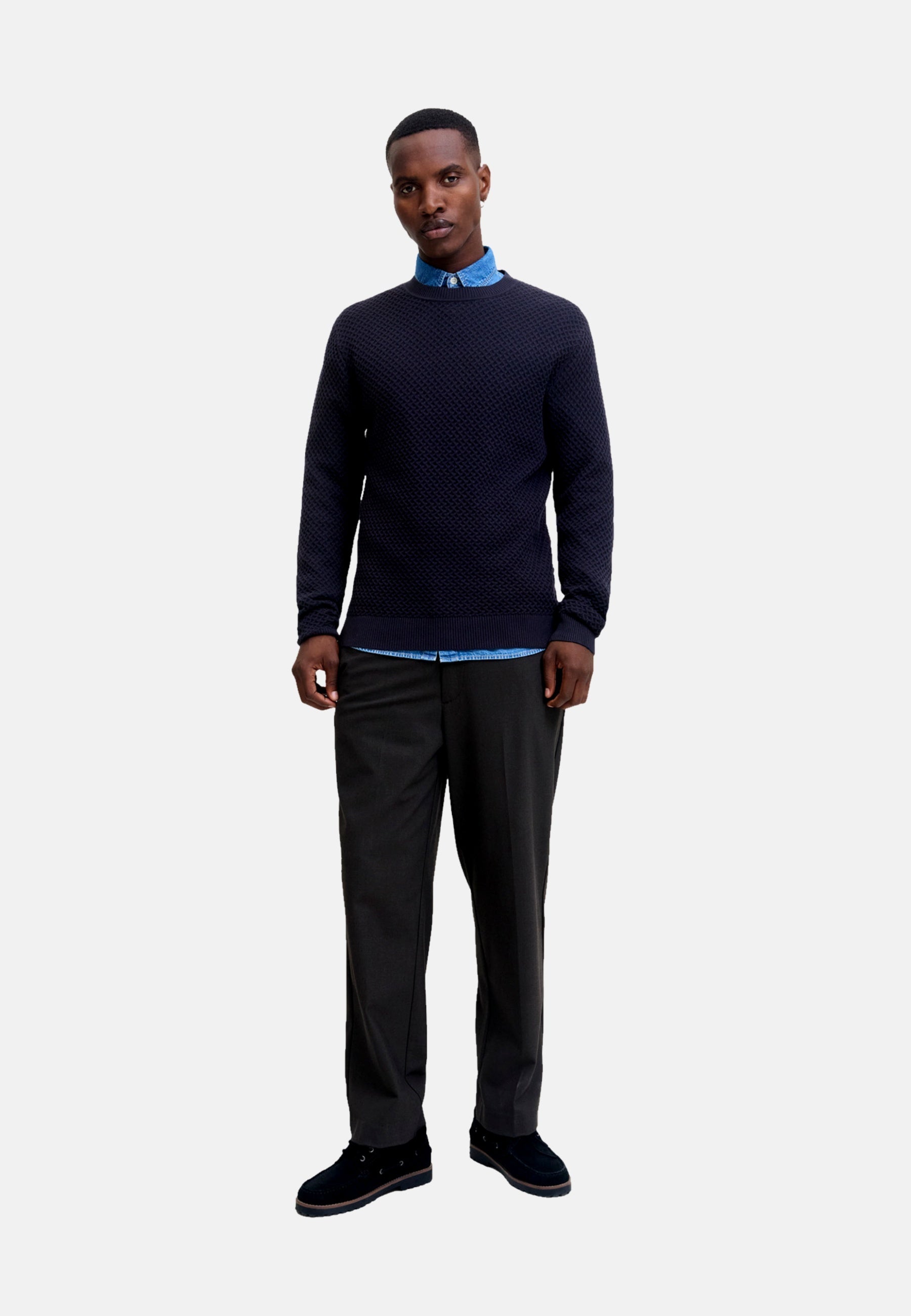 Jack & Jones BARKLEY Strickpullover R-Neck