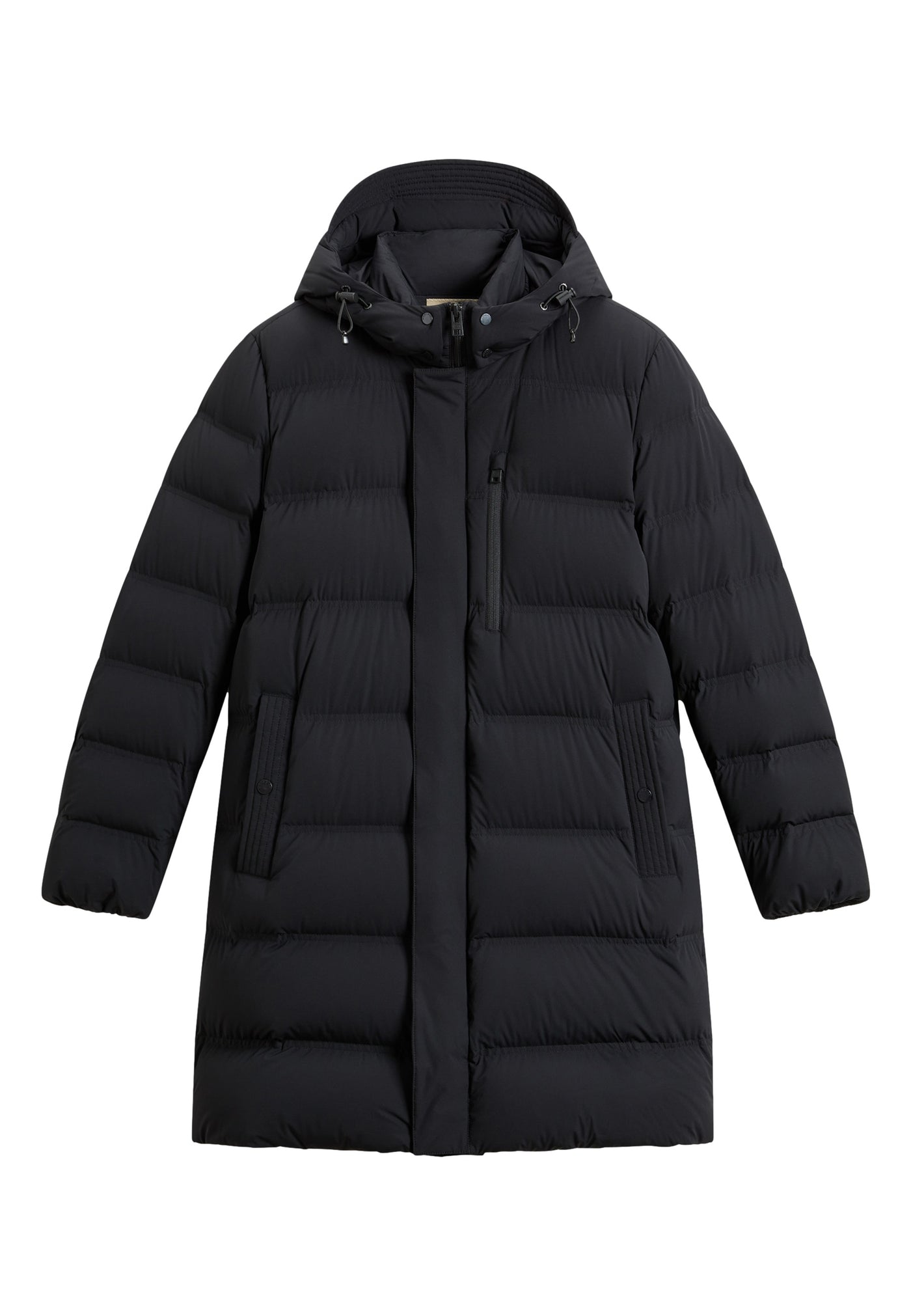 Woolrich Matt langer Steppmantel