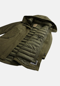 Woolrich Authentic lange Jacke 3 in  1