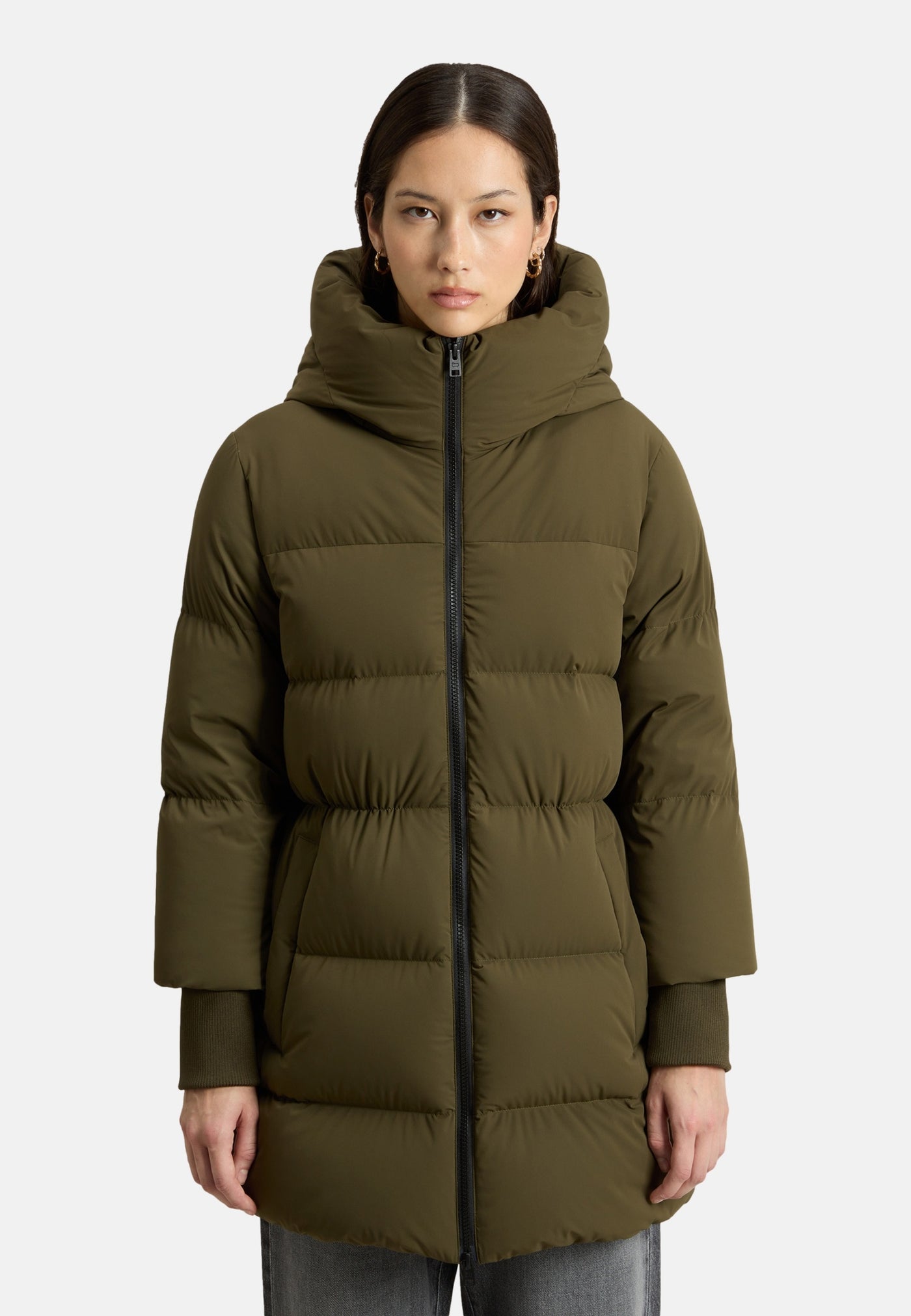 Woolrich Cloud Madison langer Steppmantel