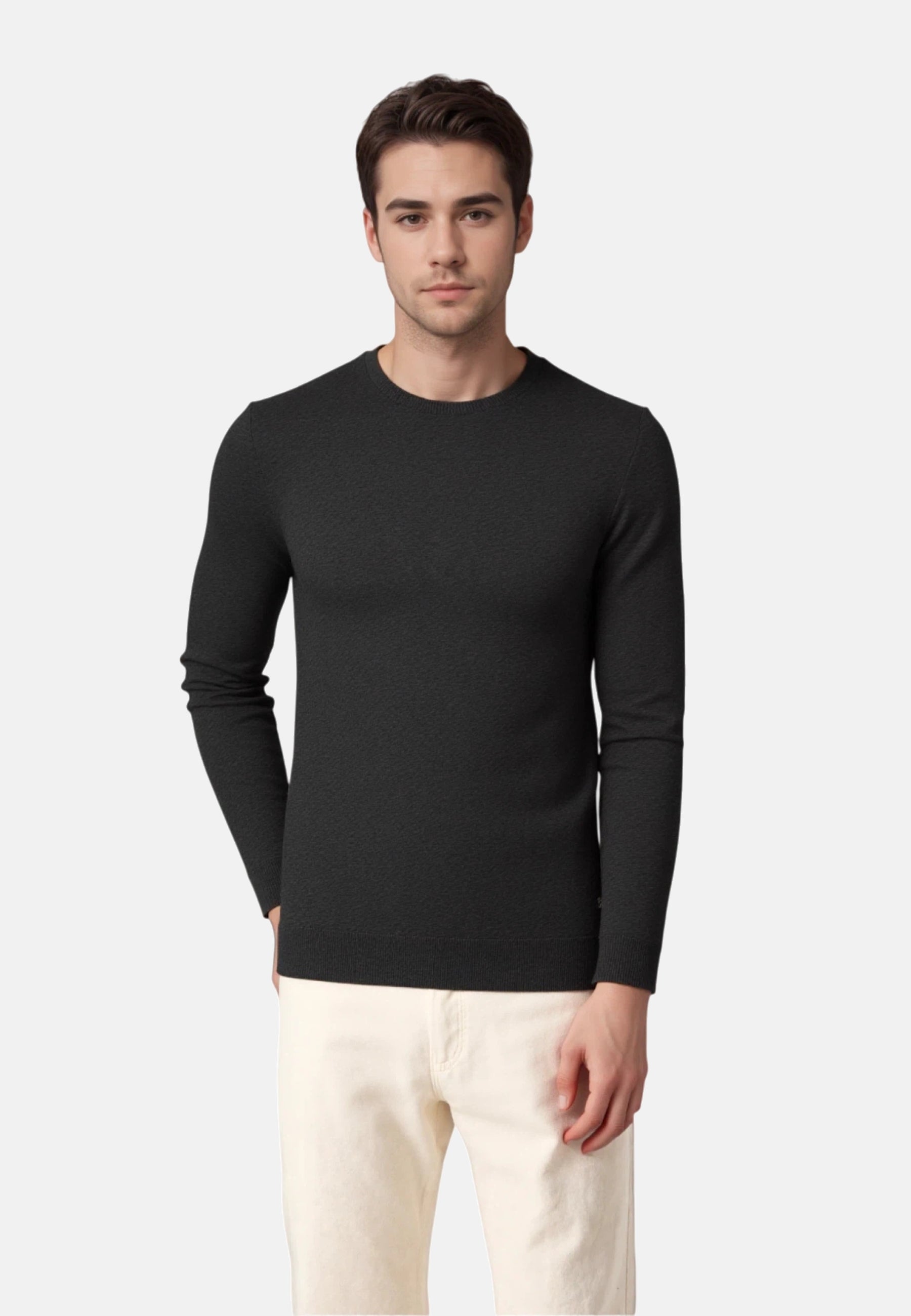 Ragman Strickpullover R-Neck
