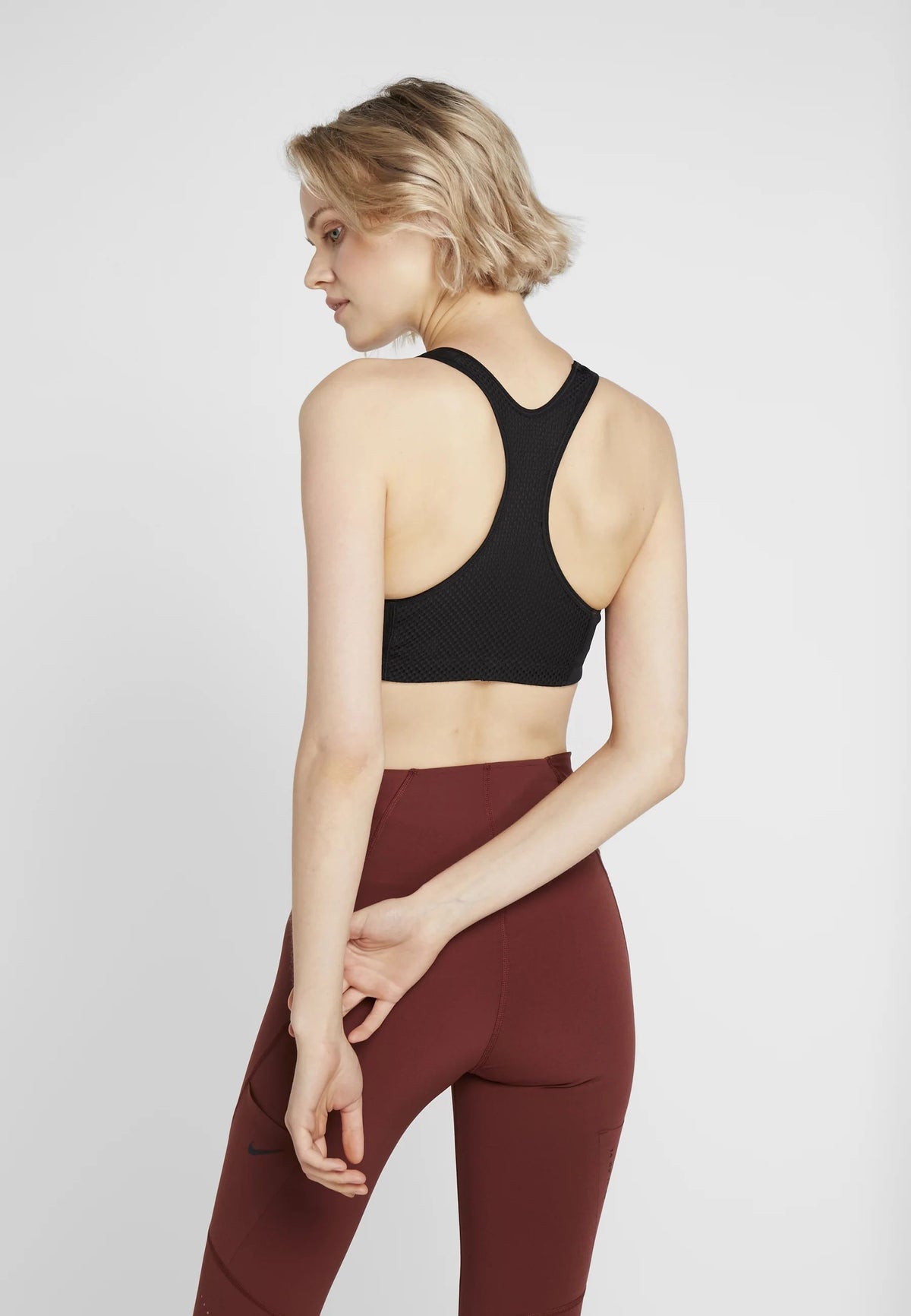 Champion Sport-BH mit Ringerrücken und Printlogo-Schriftzug
