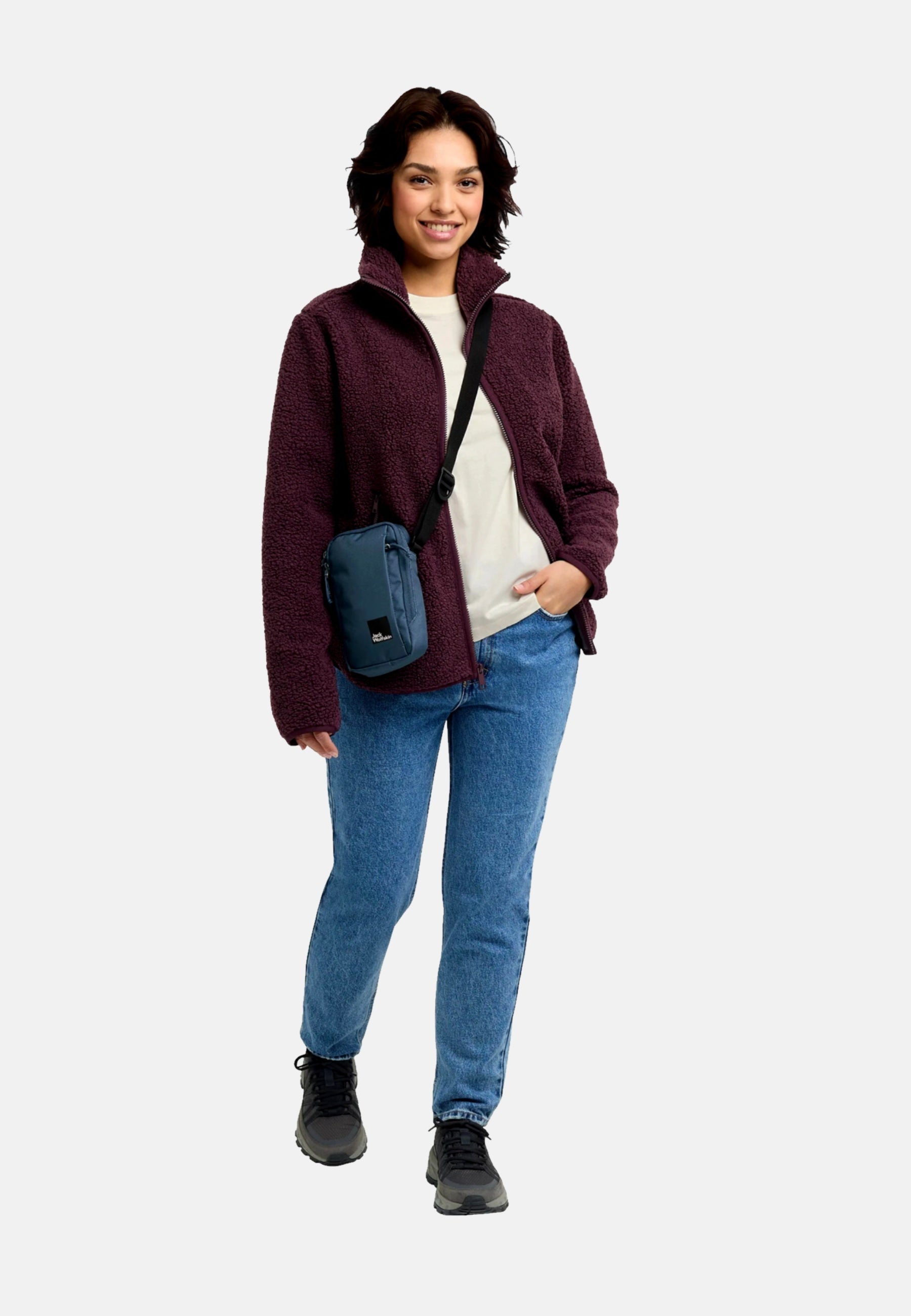 Jack Wolfskin HIGH CURL Fleecejacke