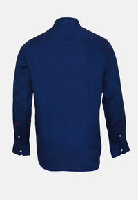 U.S. POLO Leinenhemd Button Down Linenshirt