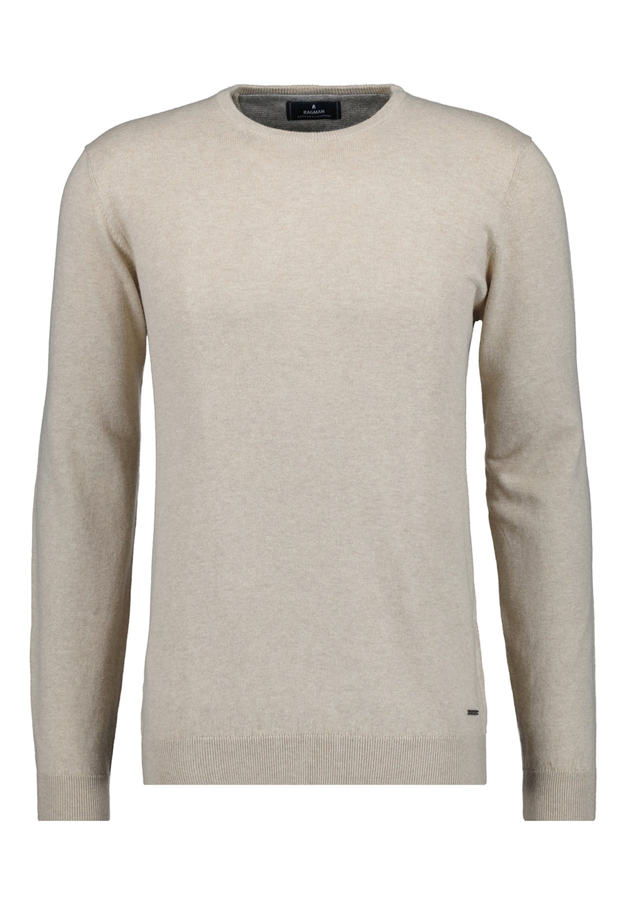 Ragman Strickpullover R-Neck