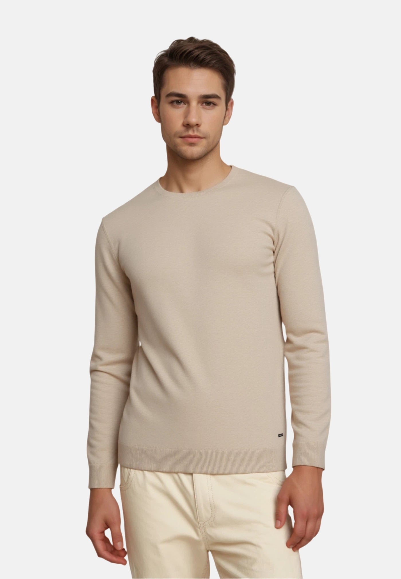 Ragman Strickpullover R-Neck