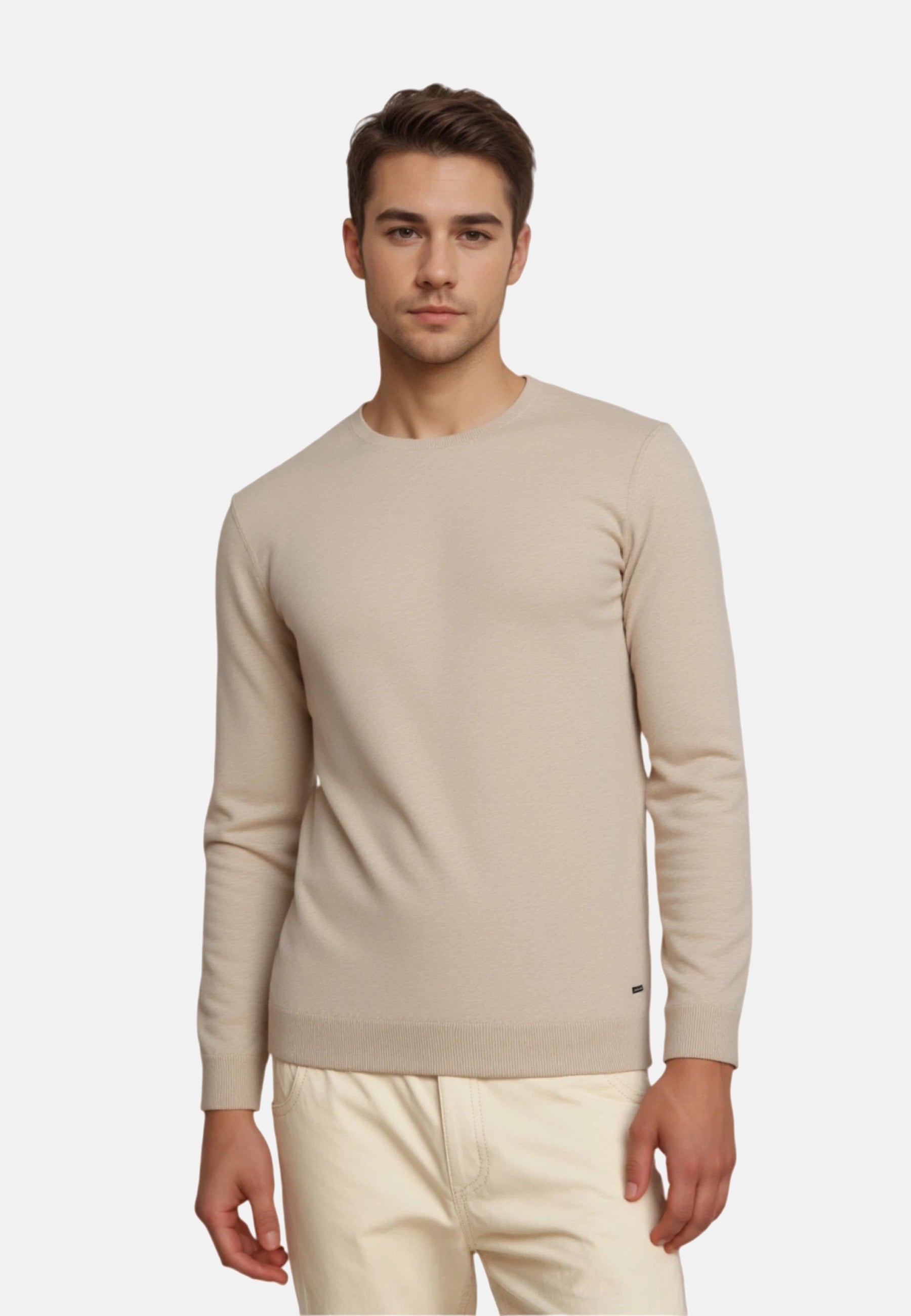 Ragman Strickpullover R-Neck