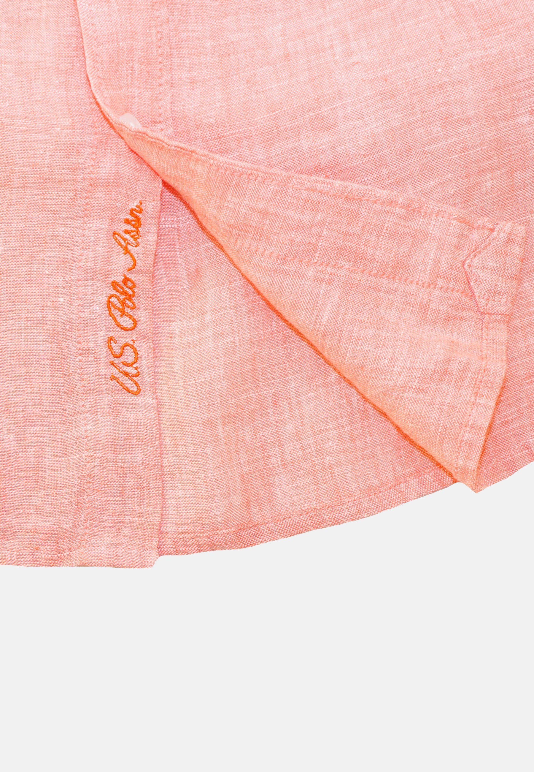 U.S. POLO Leinenhemd Button Down Linenshirt