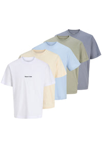 Jack & Jones Norre Kurzarmshirt im Fünferpack