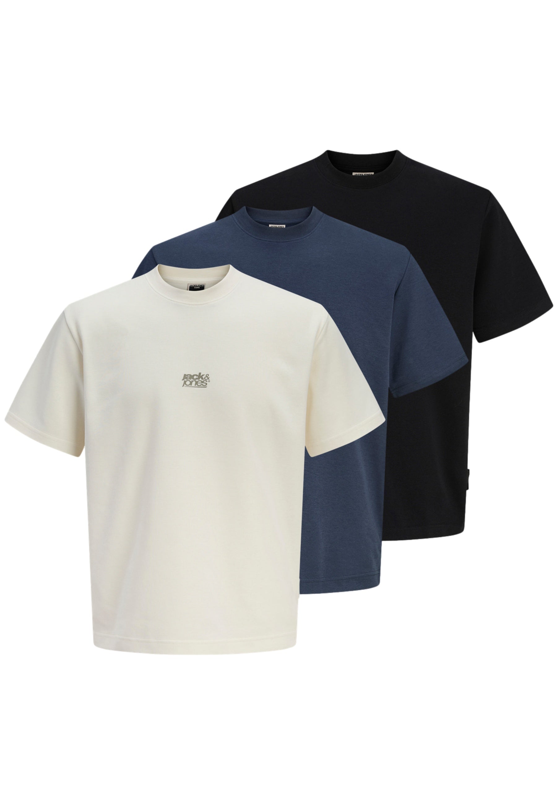 Jack & Jones Breeze Kurzarmshirt im Dreierpack