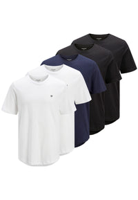 Jack & Jones Brody Kurzarmshirt im Fünferpack