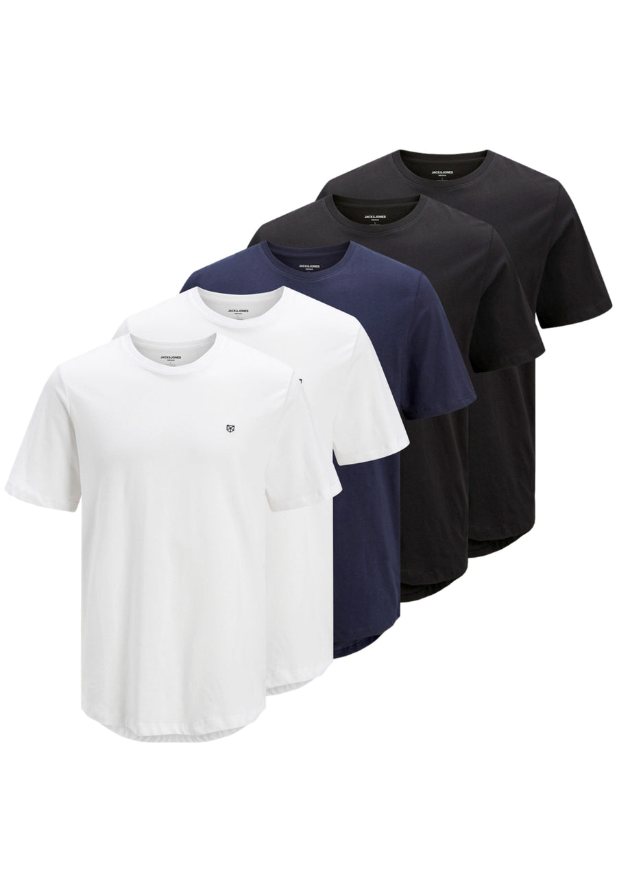 Jack & Jones Brody Kurzarmshirt im Fünferpack