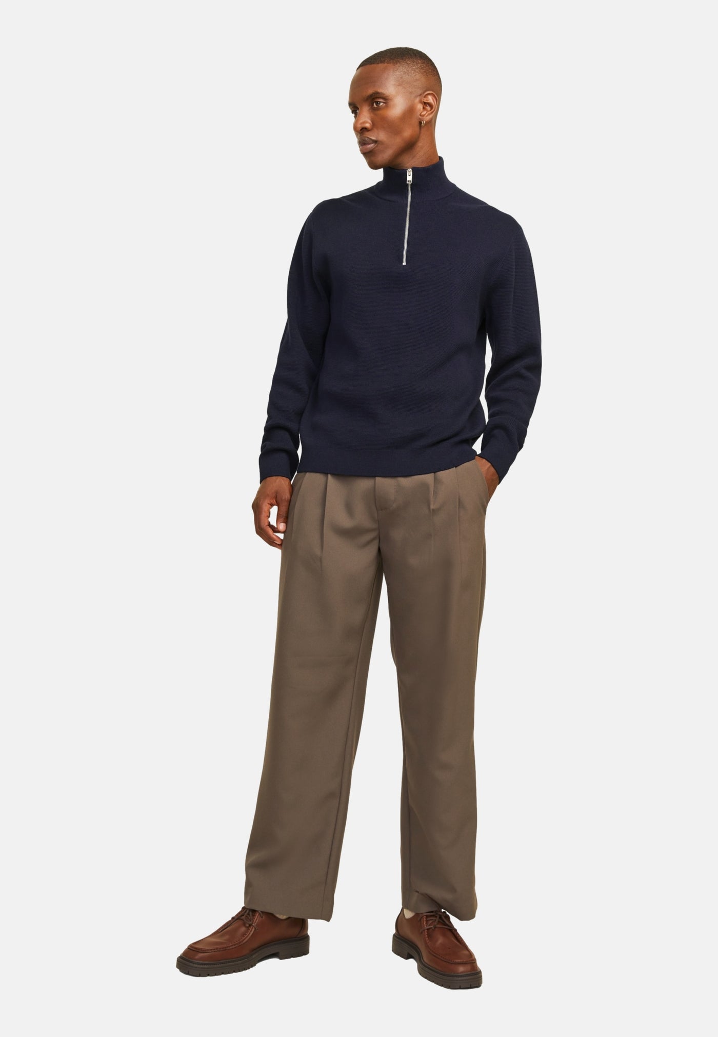 Jack & Jones Milano Strickpullover Troyer