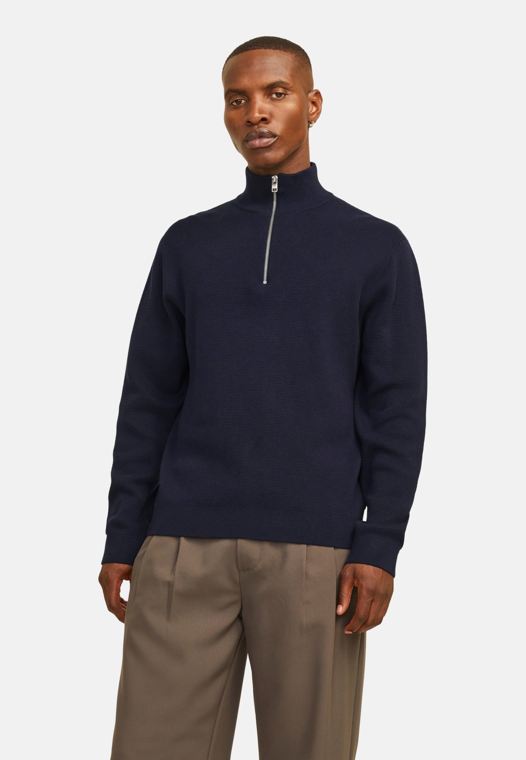 Jack & Jones Milano Strickpullover Troyer