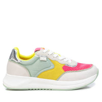 XTI Sneaker low BEIGE TEXTILE COMBINED LADIES SHOES