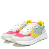 XTI Sneaker low BEIGE TEXTILE COMBINED LADIES SHOES
