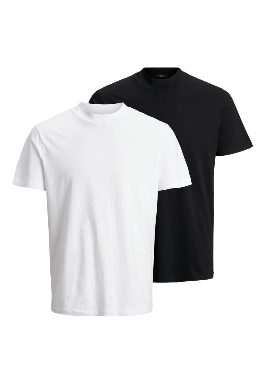 Jack & Jones Basic Kurzarmshirt in Zweierpack