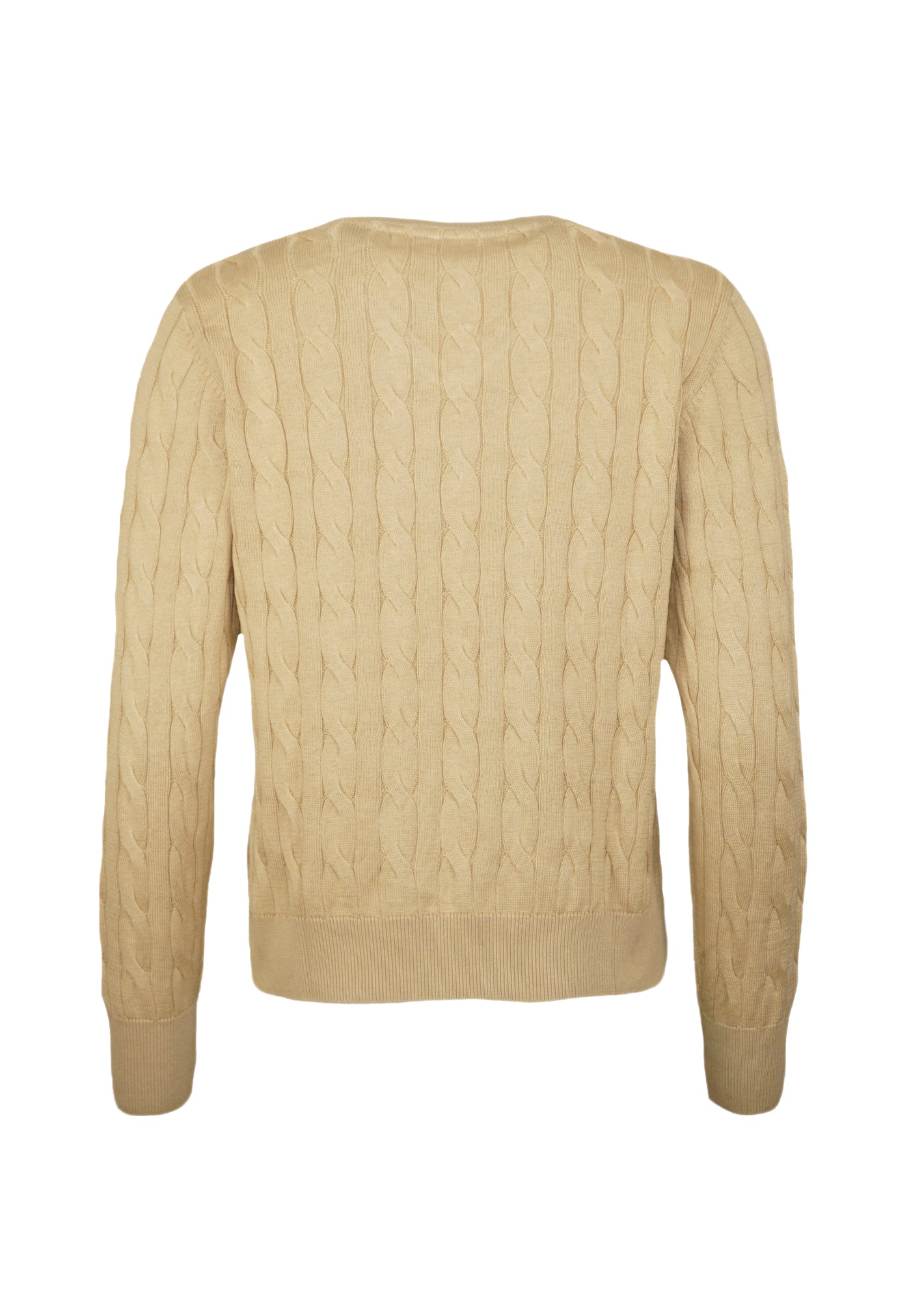 U.S. POLO Pullover Cable V-Neck