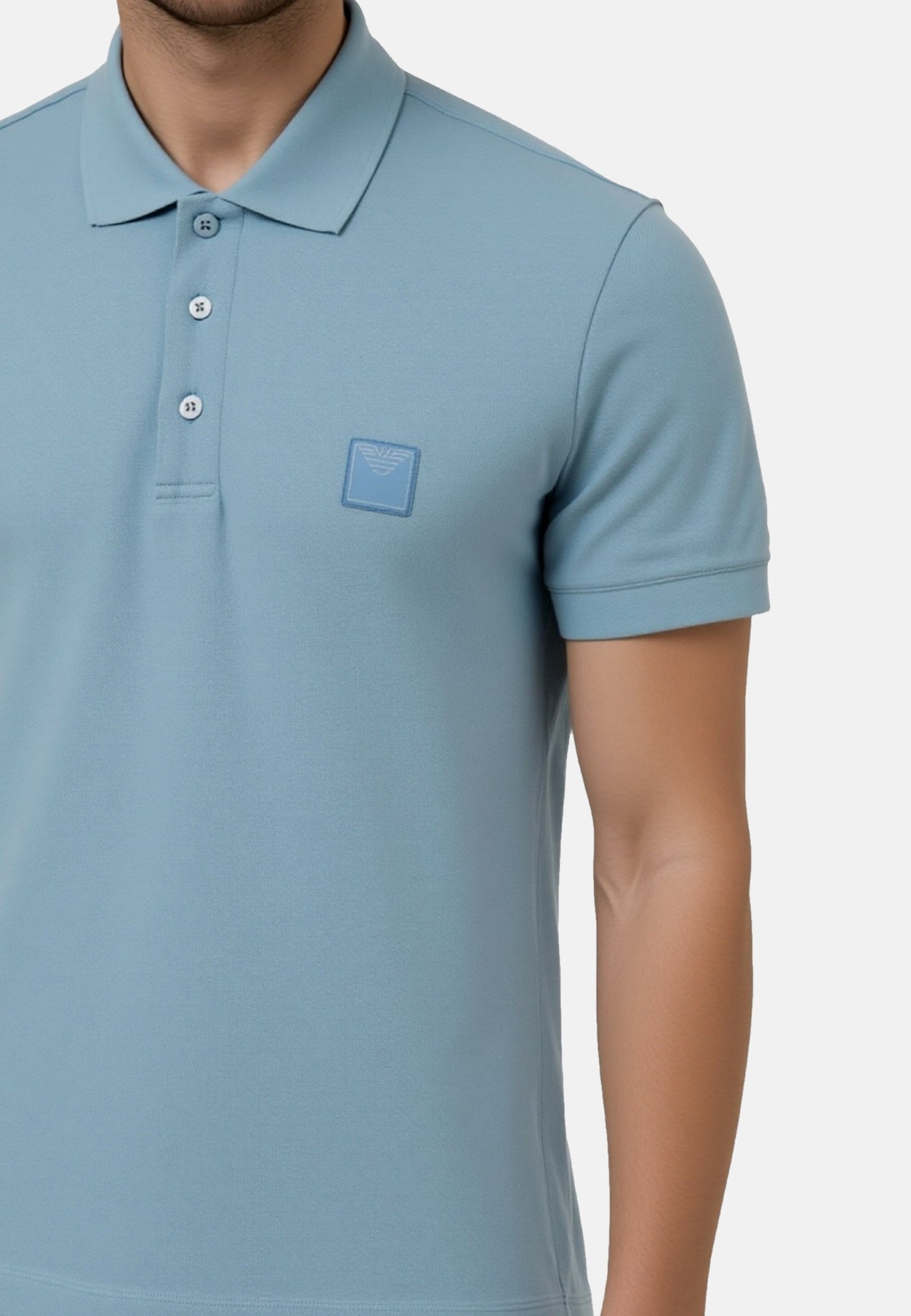 Emporio Armani Kurzarmshirt mit Polokragen