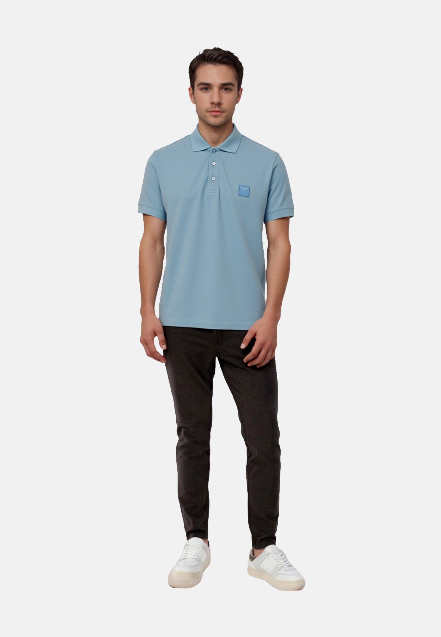 Emporio Armani Kurzarmshirt mit Polokragen