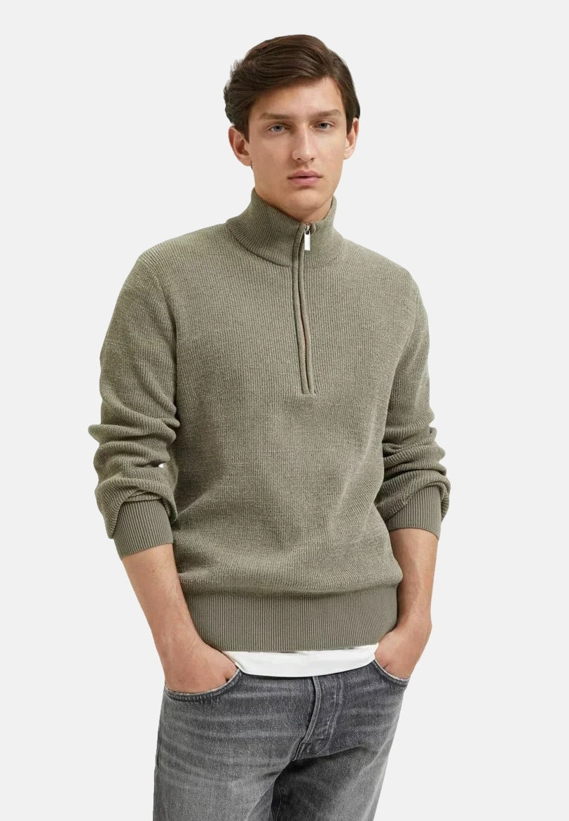 Selected Homme SLHREG NICO Strickpullover Troyer