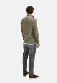 Selected Homme SLHREG NICO Strickpullover Troyer