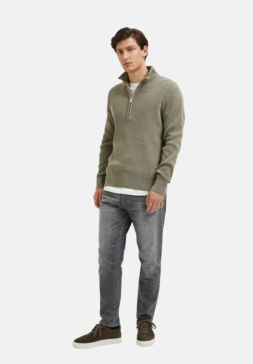 Selected Homme SLHREG NICO Strickpullover Troyer