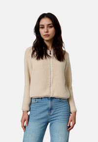 ONLY PLAY CAVY Teddyfleecejacke