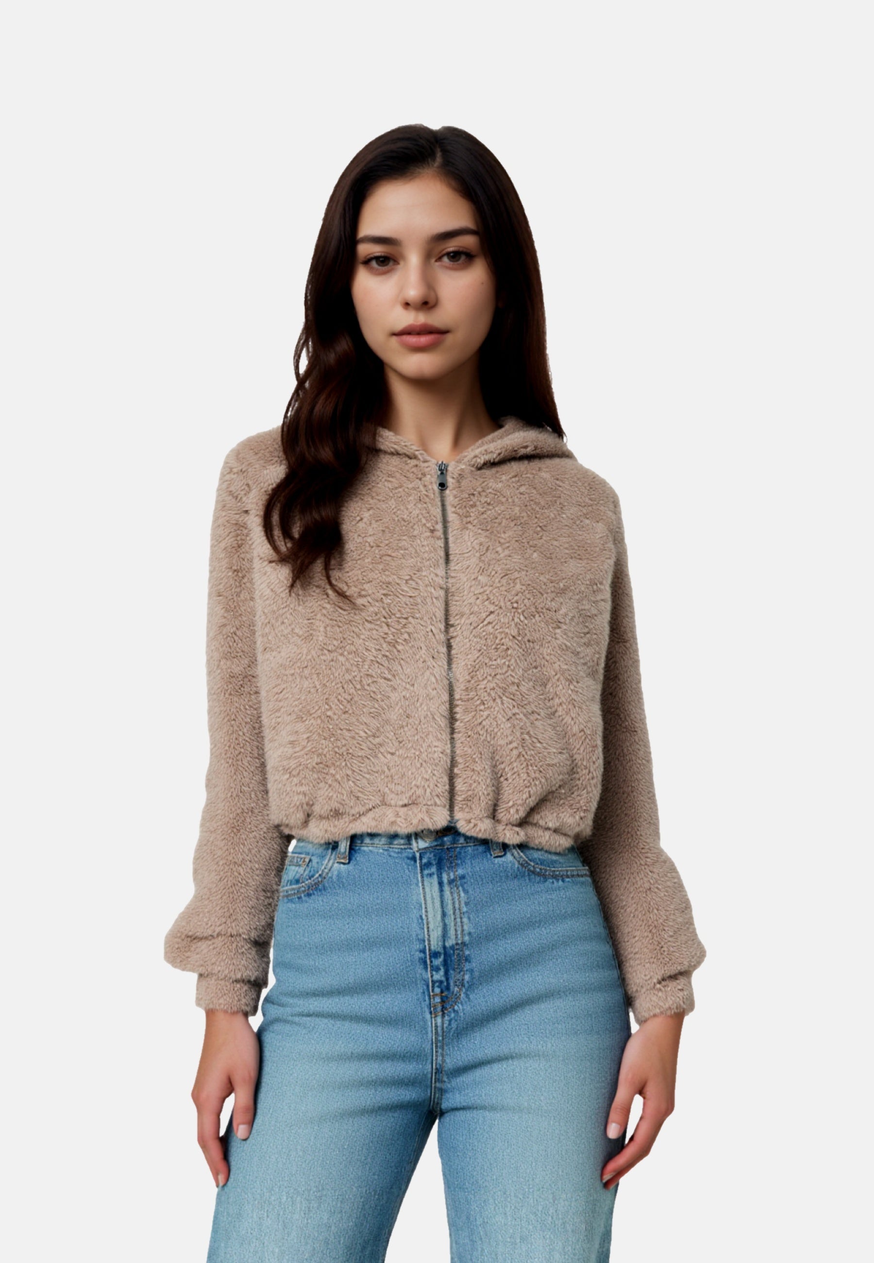 ONLY PLAY CAS-FLUF Teddyfleecejacke