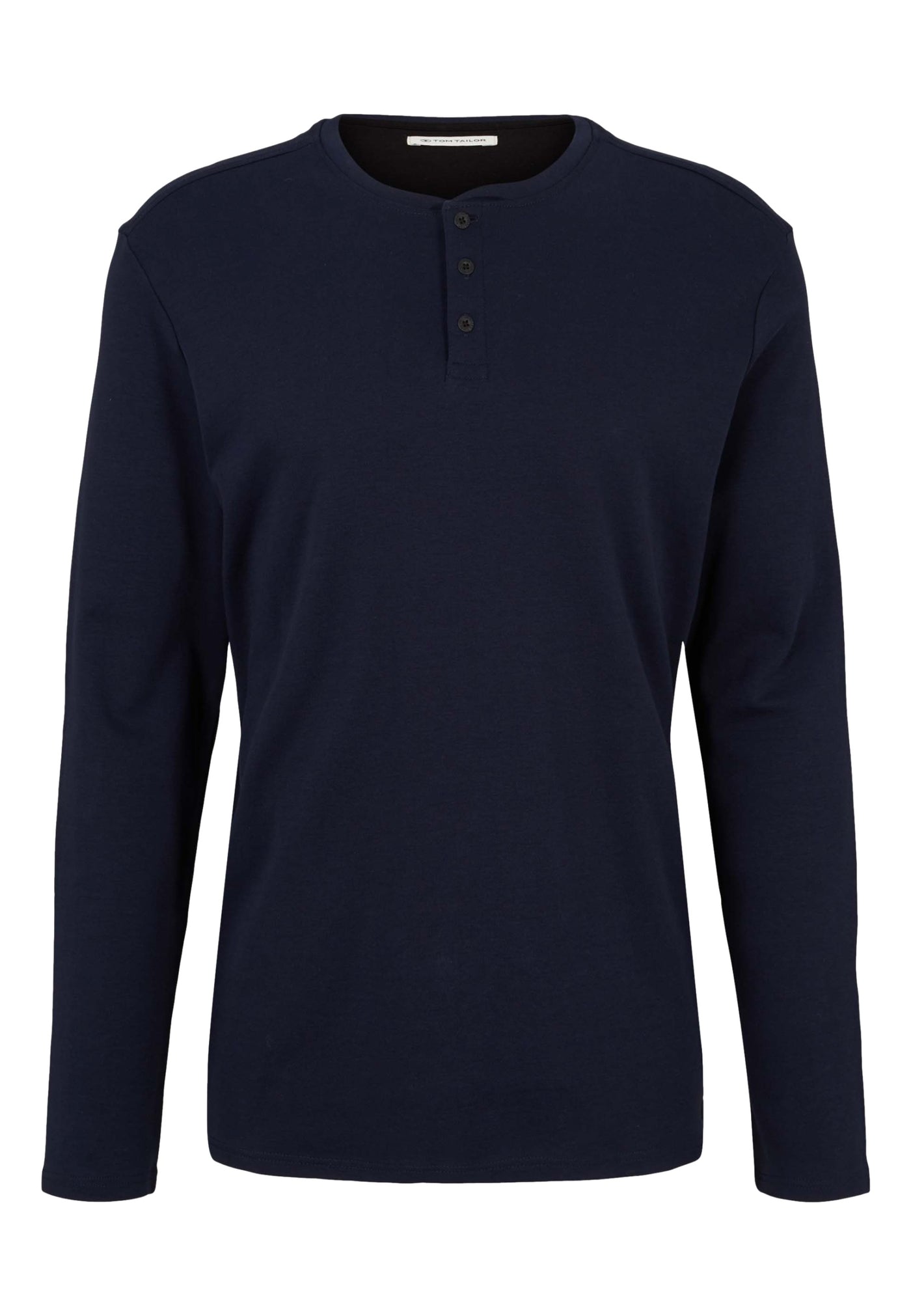 Tom Tailor Henley Langarmshirt