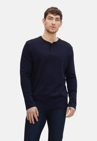Tom Tailor Henley Langarmshirt