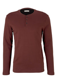 Tom Tailor Henley Langarmshirt
