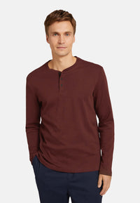 Tom Tailor Henley Langarmshirt