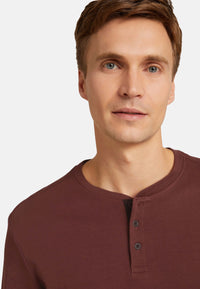 Tom Tailor Henley Langarmshirt