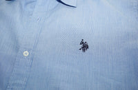 U.S. POLO Popline Langarmhemd Button Down Shirt