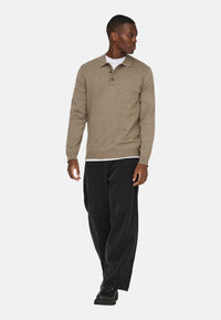Only & Sons Loui Langarmshirt mit Polokragen