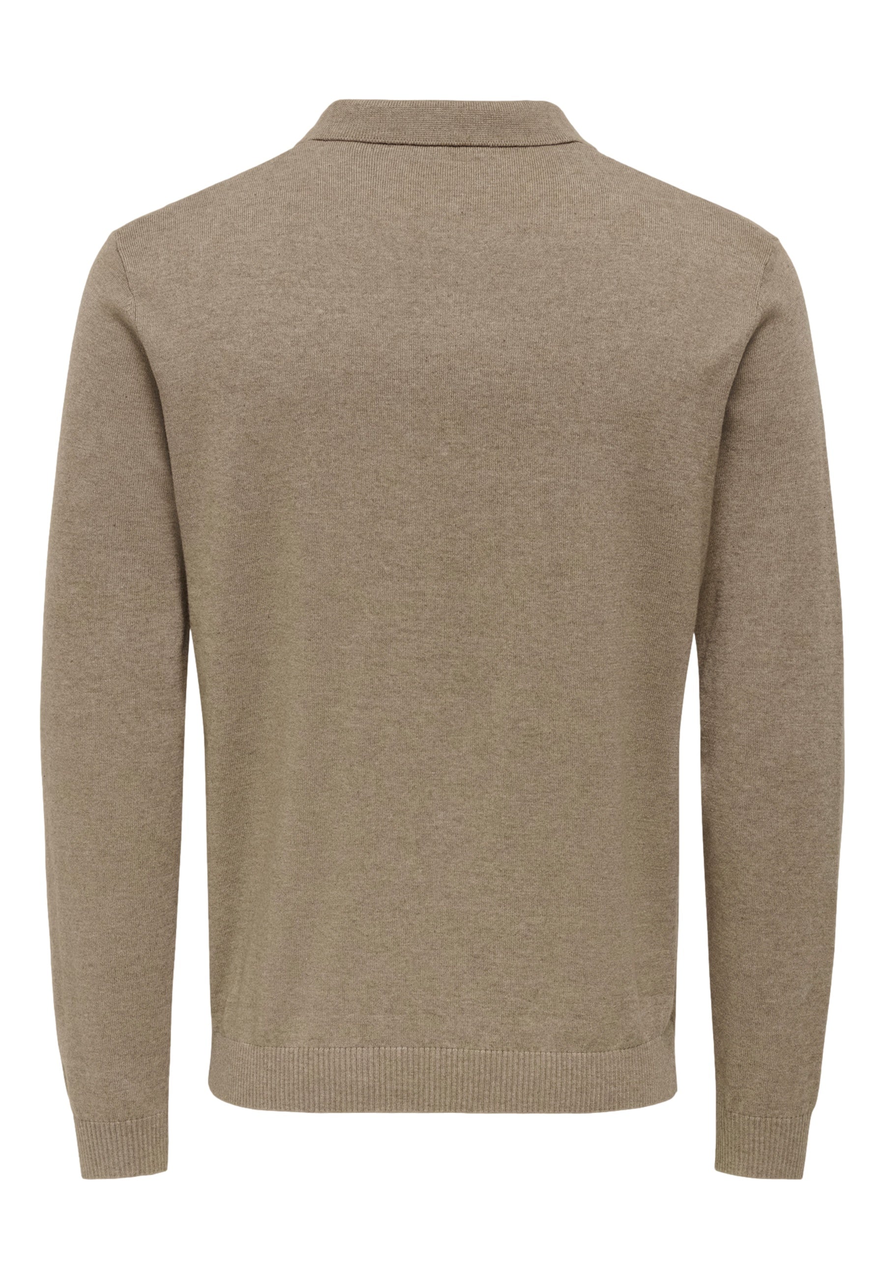 Only & Sons Loui Langarmshirt mit Polokragen