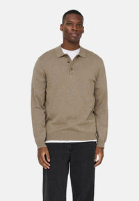 Only & Sons Loui Langarmshirt mit Polokragen
